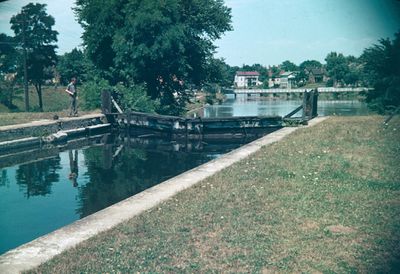 A Lock on an Old Canal