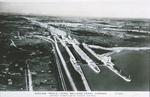 An Aerial View of the Twin Flight Locks