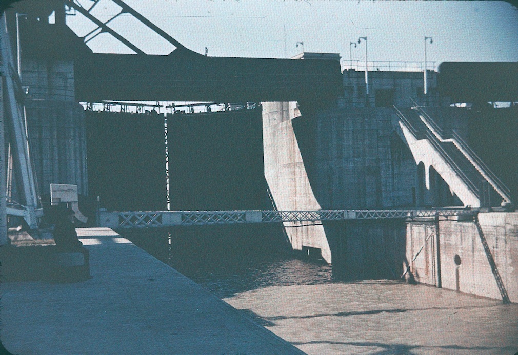 Lock 4 on the Welland Ship Canal