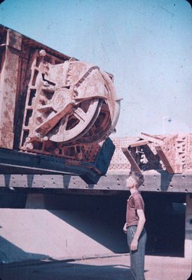 Equipment Along the Welland Ship Canal