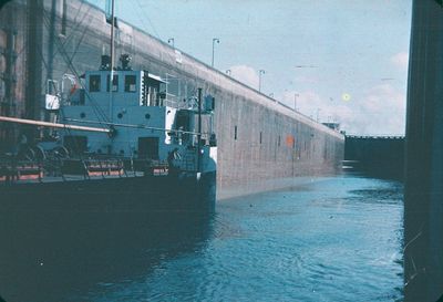 A Lock on the Welland Ship Canal