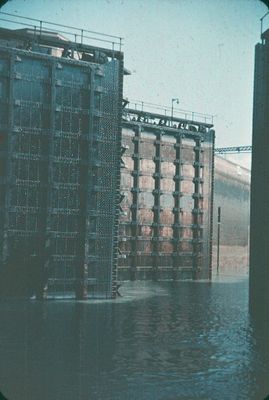 A Lock on the Welland Ship Canal