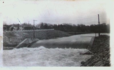 Overflow Dam at Welland Vale