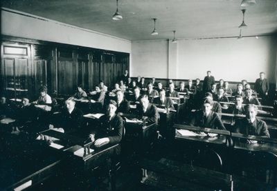 A Classroom at the St. Catharines Business College