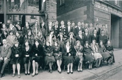 The St. Catharines Business College Class March 1927