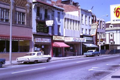 Businesses on the North Side of St. Paul Street