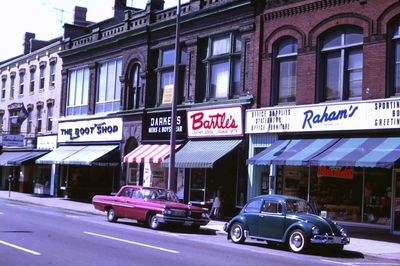 Businesses on the North Side of St. Paul Street