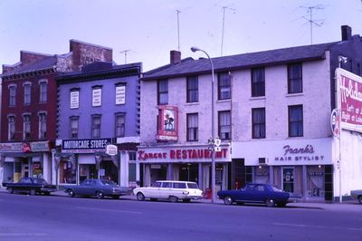 Businesses on the South Side of St. Paul Street