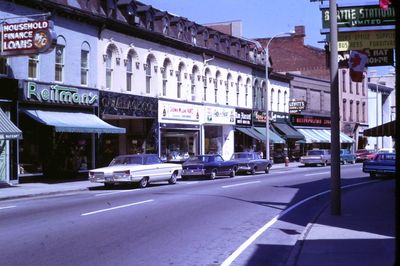 Businesses on the North Side of St. Paul Street