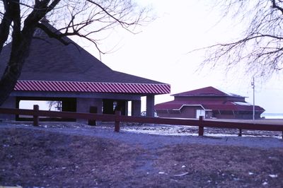 Lakeside Park Former and Current Carousel Buildings