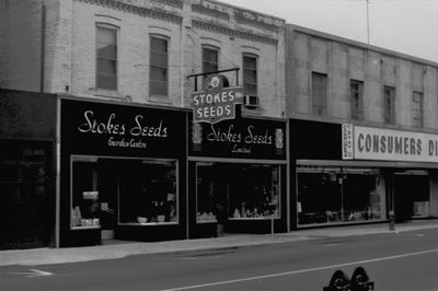 Stokes Seed Garden Centre and Consumers Distributing on James Street