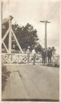 The Bridge at Lock 1 of the Second Welland Canal