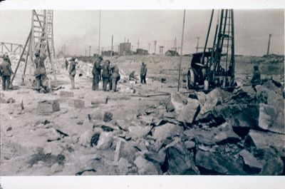 Construction on the Welland Ship Canal