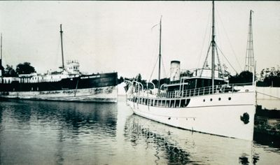 Ships in Port Dalhousie Harbour