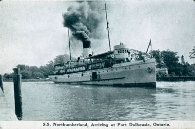 The &quot;S.S. Northumberland&quot; Arriving at Port Dalhousie