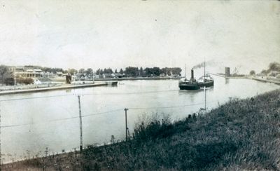 The Entrance to the Old Welland Canal