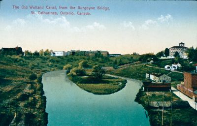 The Old Welland Canal from the Burgoyne Bridge