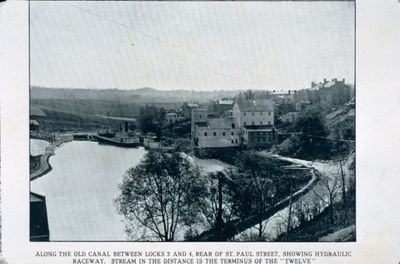 The Old Welland Canal Between Locks 3 & 4