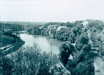 The Old Welland Canal Behind St. Paul Street