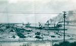 Construction of the Welland Ship Canal at Port Weller