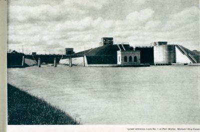 Lock 1 on the Welland Ship Canal