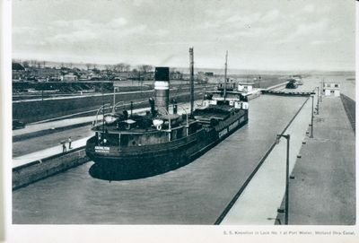 &quot;S.S. Knowlton&quot; In Lock 1