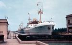 A Ship in a Lock on the Welland Ship Canal