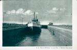 The "S.S. City of Windsor" in Lock 3