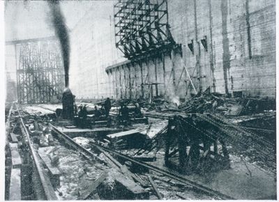 Construction of Lock 5