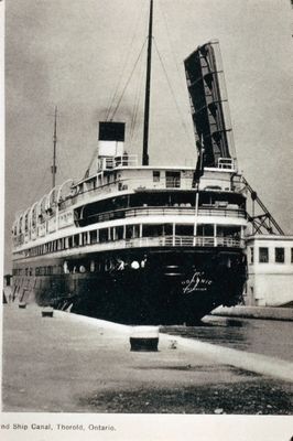 The Ship &quot;S.S. Noronic&quot; in Lock 7