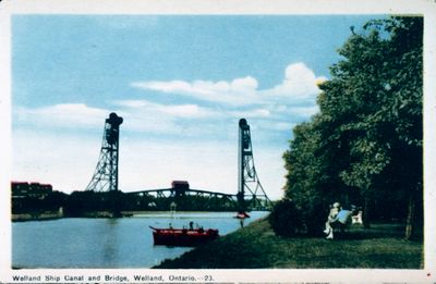 Bridge 16 on the Welland Ship Canal