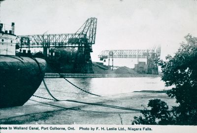 The Entrance to the Welland Ship Canal