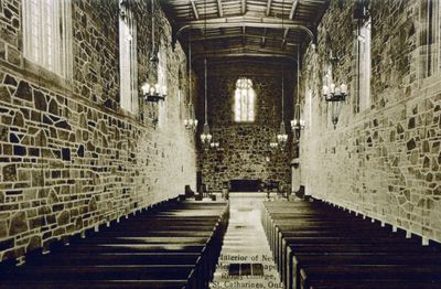 The Interior of the Memorial Chapel, Ridley College