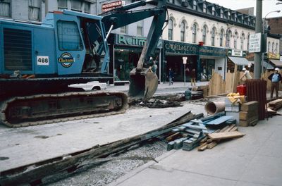 St. Paul Street Under Construction