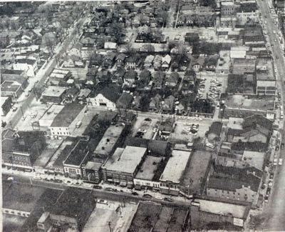 An Aerial View of Downtown St. Catharines