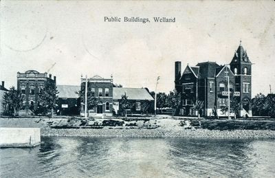 The Post Office, Imperial Bank and City Hall, Welland