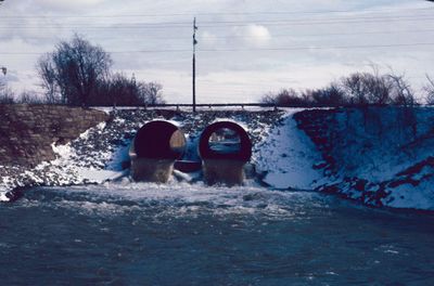 The Old Welland Canal under Glendale Avenue