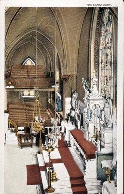 The Interior of the Cathedral of St. Catherine of Alexandria