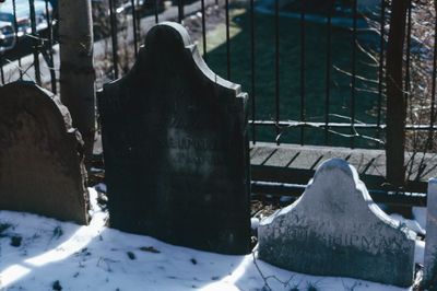 Gravestones at St. George's Anglican Church