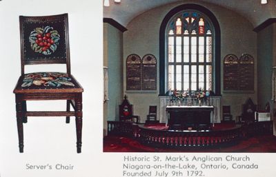 St. Mark's Church Chancel & Server's Chairs