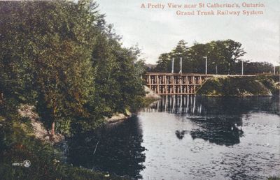 The Grand Trunk Railway Bridge across Martindale Creek