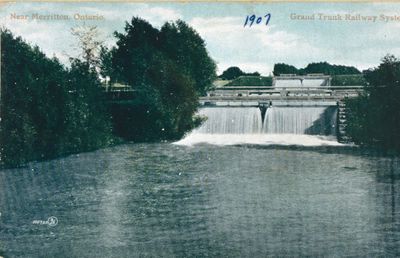 A Waste Weir Along the Old Welland Canal