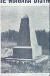 An Obelisk Commemorating the Battle of Beaverdams
