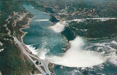 An Aerial View of Niagara Falls