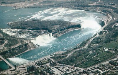 An Aerial View of Niagara Falls