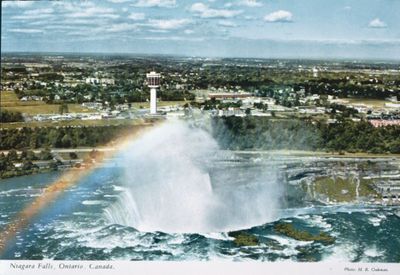 An Aerial View of Niagara Falls