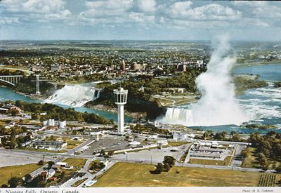 An Aerial View of Niagara Falls