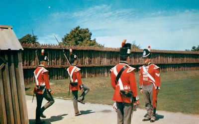 Changing of the Guard at Fort George