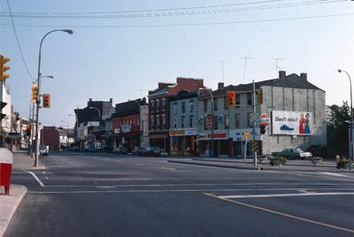 St. Paul Street at the corner of Ontario Street