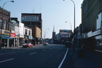 St. Paul Street showing Hotel Leonard